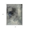HomeRoots 8' X 10' Blue Abstract Hand Knotted Area Rug - 3 of 4
