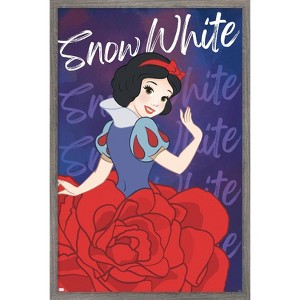Trends International Disney Princess: Flower Senses - Snow White Framed Wall Poster Prints - 1 of 4