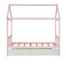 Whisen Twin Size Solid Wood House-shaped Bed Frame with Twin Size Trundle - 4 of 4