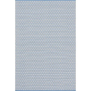 Home Conservatory Dainty Diamond Handwoven Cotton Indoor Area Rug - 1 of 4