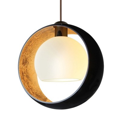 Besa Lighting Pogo 1 - Light Pendant in  Bronze