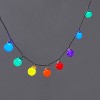 LGBTQIA+ Pride Collection Home Décor Novelty Rainbow String Lights: LED, Multicolored, Indoor/Outdoor, UL Listed - 3 of 4