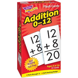 TREND Addition 0-12 Skill Drill Flash Cards - 1 of 4