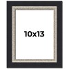 PosterPalooza | Photo Size Embellished Black Picture Frame - UV Acrylic, Foam Board Backing, Hanging Hardware - 2 of 4