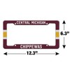 Central Michigan University Stripe License Plate Tag Frame - image 4 of 4