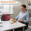 Tirrinia Insulated Small Lunch Bag with Adjustable Shoulder Strap, Leakproof Reusable Lunch Cooler Bag, Portable Lunch Boxs for Back-To-School - 2 of 4