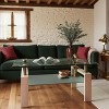 KWPZQEB 2-Tier Modern Coffee Table with Storage Shelf, Rectangle Metal Side Table End Table for Small Apartment, Living Room - 4 of 4