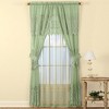 Collections Etc Sheer Lace Curtain and Valance Set - 2 of 2