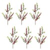 Burgandy Berry Foliage Spray (Set of 6) - 2 of 3