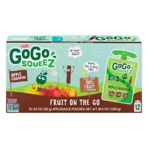 GoGo squeeZ Applesauce, Apple Cinnamon 
 - 1 of 4