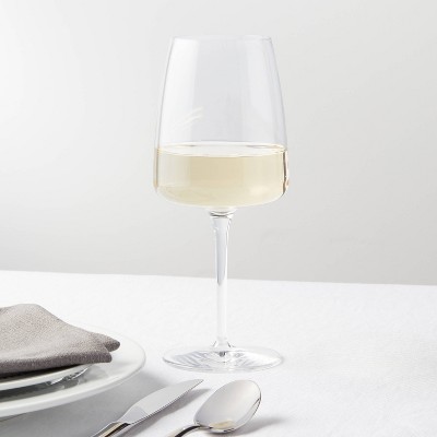 4pk Simsbury Wine Glasses White - Threshold&#8482;