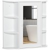 ChicFurnit Bathroom Vanity Mirrors Rectangle Frame Wall Mirror Storage Mirror Decorative Wall Mirrors for Bathroom, White, 14.3"*10.3"*68.3" - 2 of 4