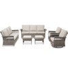 Buenhomino Outdoor Patio All-Weather Wicker Furniture Set - 4 of 4