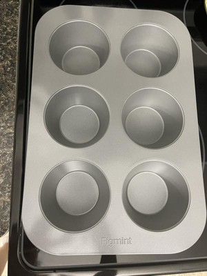 6ct Nonstick Aluminized Steel Jumbo Muffin Pan - Figmint™ : Target