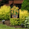 Primitive Sunflowers Autumn Garden Flag Floral Fall 18" x 12.5" Briarwood Lane - 4 of 4