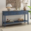 Bella Depot 59.1''W 3-Drawer Console Table with 1 Shelf - image 3 of 4