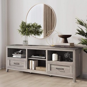 TV Stand for TV Entertainment Center Media Console with Drawers Open Shelf Large Storage Space Kitchen Buffet Table for Dinner Room Living Room - 1 of 4