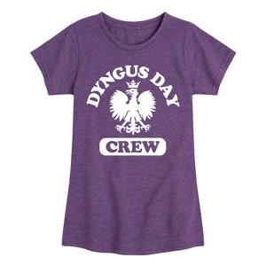 Girls' - Instant Message - Dyngus Day Crew Fitted Short Sleeve Graphic T-Shirt - 1 of 4