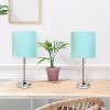 Creekwood Home Contemporary Bedside Table Lamp with Power Outlet - 4 of 4