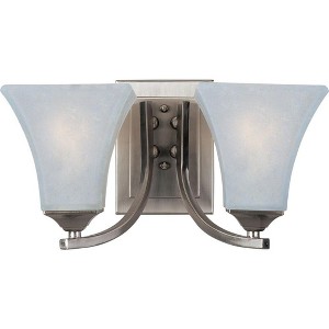 Maxim Lighting Aurora 2 - Light Vanity in  Satin Nickel - 1 of 1