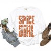 Spice Girl Block Distressed - Women's Garment Dyed Long Sleeve Graphic T-Shirt - 2 of 4