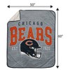 NFL Chicago Bears Vintage Arch Sweatshirt Blanket - 2 of 3