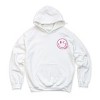 S.W.Smiley Embroidered Smiley Face Outline - Women's Graphic Hoodie - 2 of 4