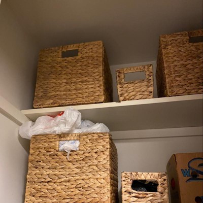 Best Choice Products Hyacinth Rolling Filing Cabinet Mobile Organizer  Storage Basket W/ Lid, Locking Wheels : Target