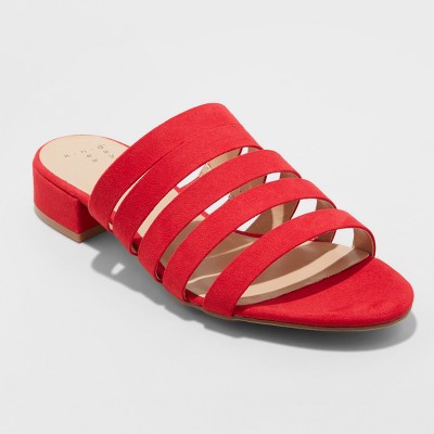 wide width low heel dress sandals