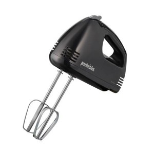 Proctor Silex 5 Speed Hand Mixer - Black: 120W Handheld Mixer, Dishwasher-Safe Parts, Plastic Material, 1 Year Warranty - 1 of 3