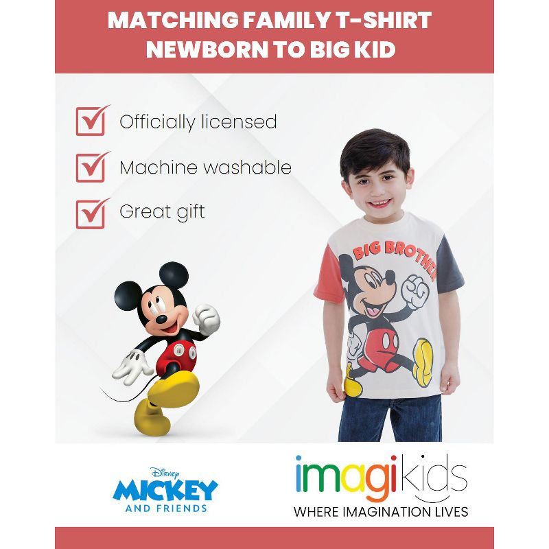Disney Minnie Mouse Mickey Matching Family T-Shirt Toddler, 2 of 6