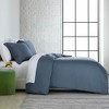 Southshore Fine Living Luxurious Duvet Cover Set Made with Rayon from Bamboo with shams - 2 of 4