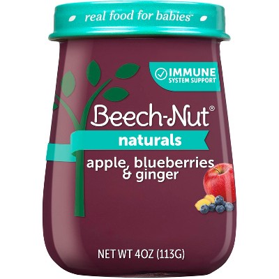 Beech-Nut Naturals Apple Blueberry Ginger Baby Meals Jar - 4oz