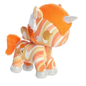 Aurora Small Frozen Treats Unicorno Orange Swirl tokidoki Enchanting Stuffed Animal Orange 7.5" - 1 of 4