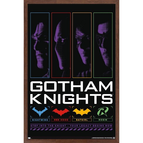  Trends International DC Comics Gotham Knights - Key Art Wall  Poster, 22.375 x 34, Premium Unframed Version: Posters & Prints