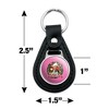 Christmas Vacation Merry Clarkmas Black Leather Keychain - 2 of 4