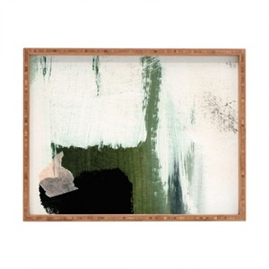 Dan Hobday Art Abstract Minimal Rectangular Tray -Deny Designs - 1 of 2