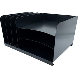 Huron - Combo Slots - Desk Organizer - 6 Compartments - Horizontal - 1 of 4