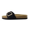 CUSHIONAIRE Leeds Sandals for Women, Slip On Big Buckle Slide Womens Sandals with Memory Foam Footbed, Comfortable Summer Footwear - 3 of 4