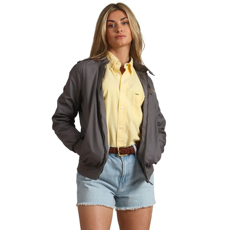 Members Only Women's Classic Iconic Racer Jacket ( Slim Fit ), 1 of 6