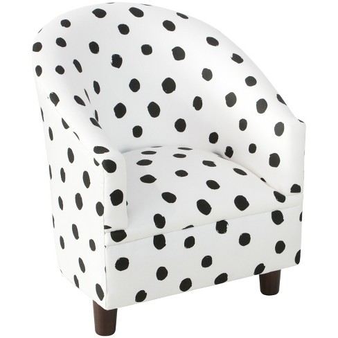 Kid S Kingston Tub Chair Black Dot Cloth Co Target