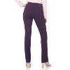 Rekucci Women's Secret Figure Straight Pant with Tummy Control - 3 of 4