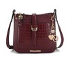 MKF Collection Kiltienne Crossbody Bag Everyday accessory Vegan leather by Mia K - 2 of 4