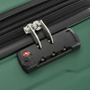 Maggift 4 PCS Bag and Luggage Sets, with 4 Spinner Wheels Lightweight Suitcase, Suitable for business trips and travel, Green, 15.5"*10.4"*24.4" - 4 of 4