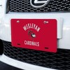 Wesleyan University Cardinals Logo Novelty Metal Vanity Tag License Plate - 2 of 4