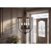 Urban Ambiance Luxury French Rustic Chandelier,  26.25"H x 17.125"W,  Charcoal Finish, UHP3560 - 2 of 4