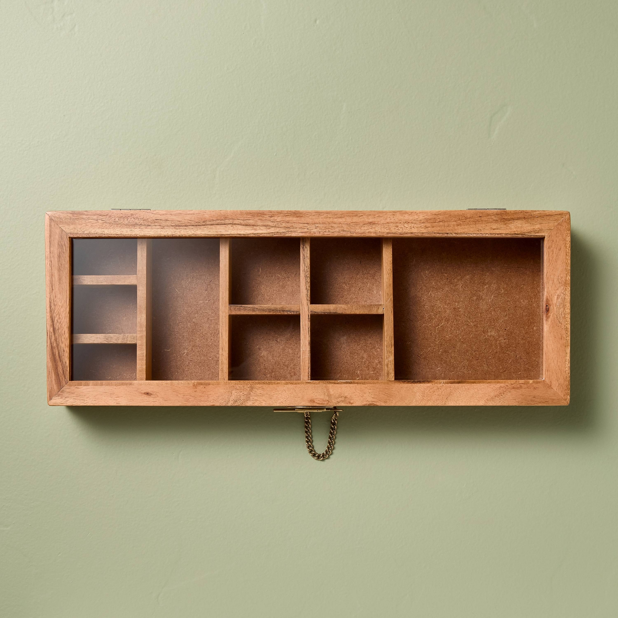 XL Wood Curio Box - Hearth & Hand™ with Magnolia