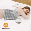 Heating Pad 33"x17", Electric Heating Pad for Back & Shoulder, 6 Heat Settings, LCD Controller, Fast Heating Therapy, Grey - 2 of 4