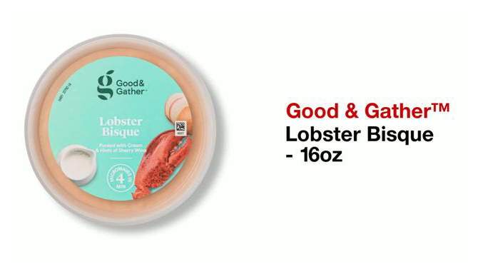Lobster Bisque - 16oz - Good & Gather&#8482;, 2 of 5, play video