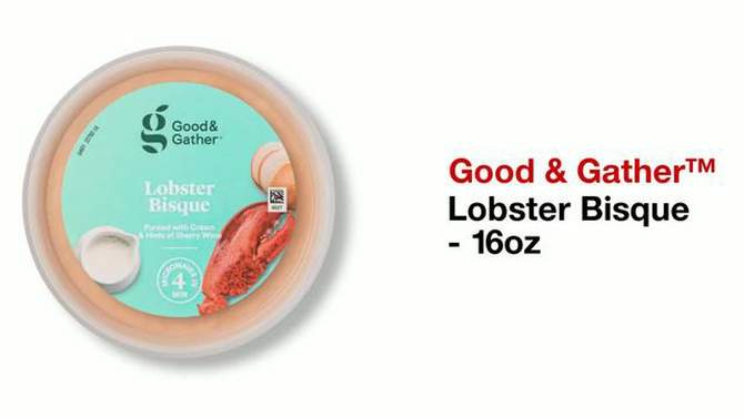Lobster Bisque - 16oz - Good & Gather&#8482;, 2 of 5, play video